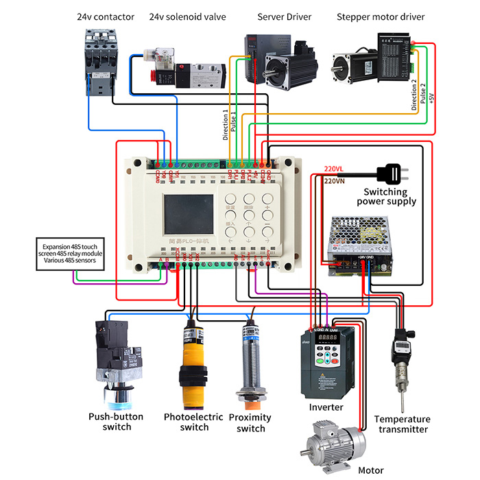 Programmable Timer Relay Input Output Wiring Diagram