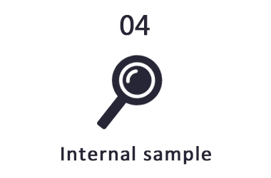 Internal sample