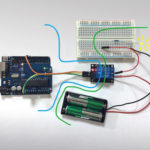 Test electromagnetic relay